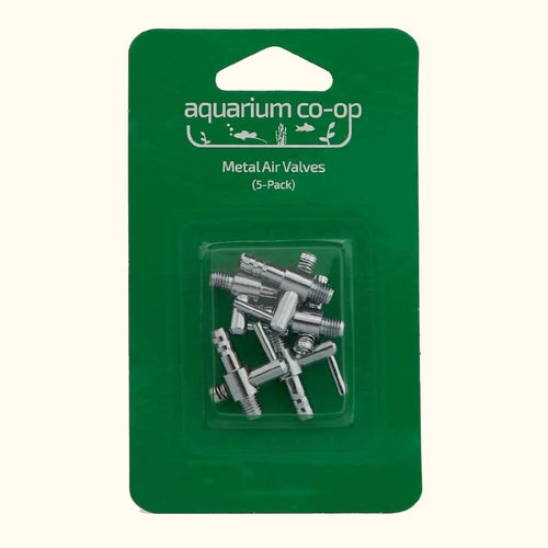Aquarium Co-Op Air Accessories 5 Pack Individual Metal Air Valves