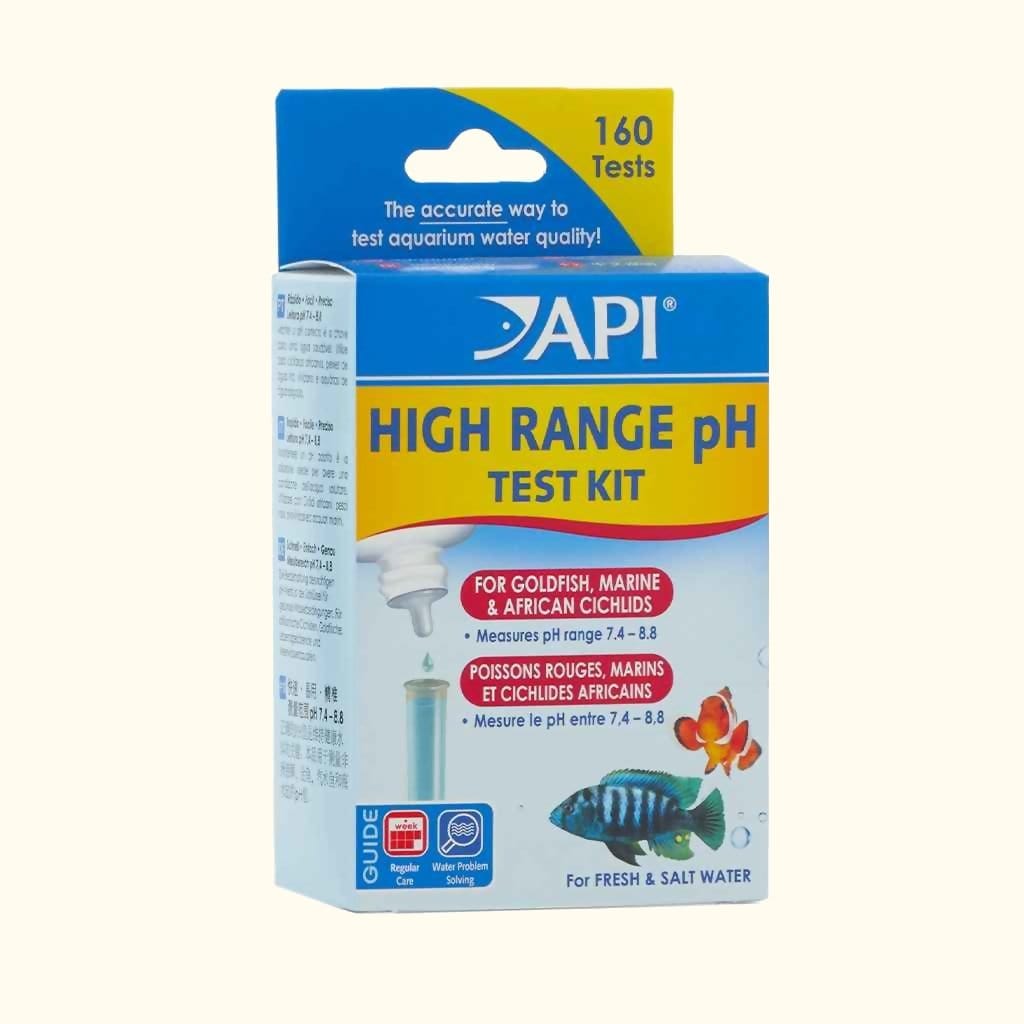 API High Range pH Test Kit  Freshwater Aquarium Water Test Kit – Aquarium  Co-Op