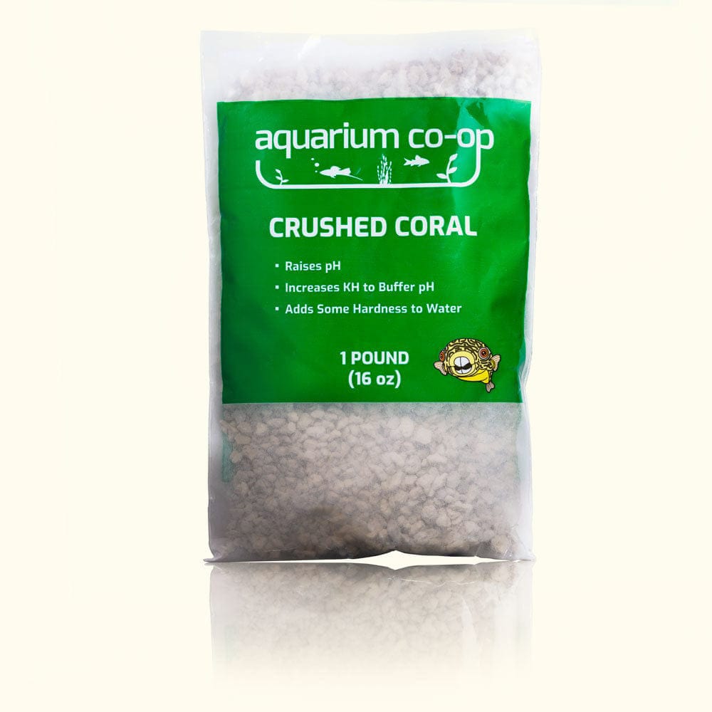 Crushed Coral, 1 lb. | Aquarium Substrate & Filter Media to Raise