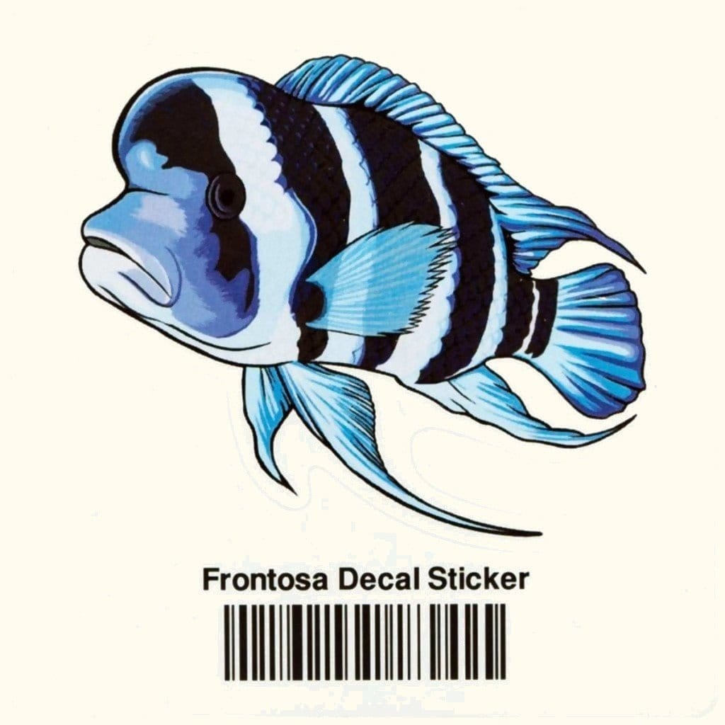 Frontosa Decal Sticker  Freshwater Aquarium Fish Stickers