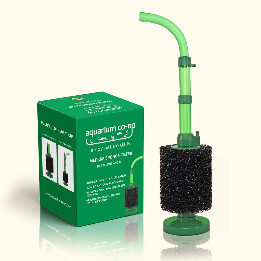 plant air filter system Aquarium Co-Op Coarse Sponge Filter Medium