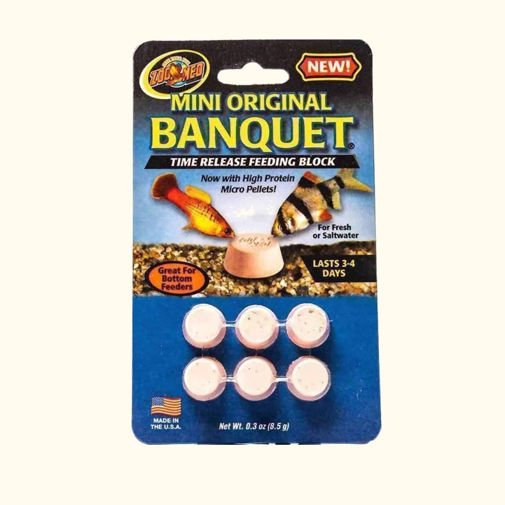 Zoo Med Mini Original Banquet Fish Feeding Block