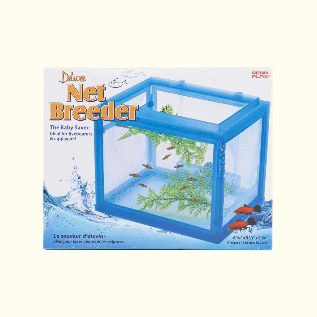Penn Plax Deluxe Net Breeder  Fish Breeding Box for Raising Baby