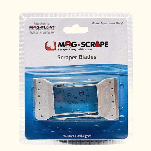Mag-Float Cleaning Supplies Small & Medium Mag Float Scraper Blades Glass