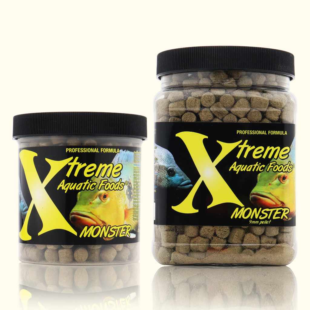 Xtreme Monster | 9 mm Slow-Sinking Pellets | Aquarium Fish Food