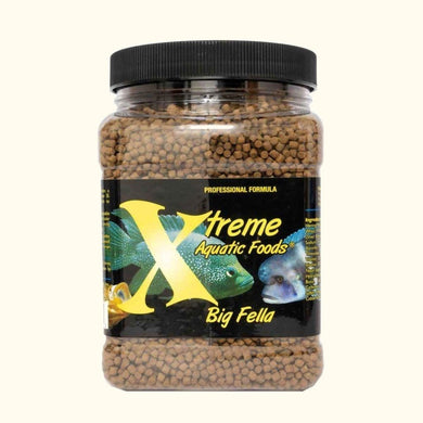 Xtreme Fish Food 18 OUNCES Xtreme Big Fella Pellets