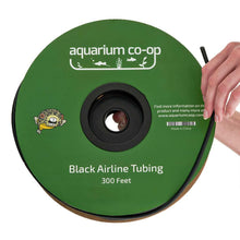 Load image into Gallery viewer, Aquarium Co-Op Air Accessories 300 Feet (Spool) Aquarium Co-Op Black Airline Tubing
