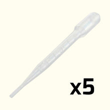 Load image into Gallery viewer, 3ml Pipettes (5 - pack) - Aquarium Co - Op

