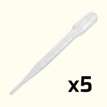 Load image into Gallery viewer, Aquarium Co-Op Misc 3ml Pipettes (5-pack)
