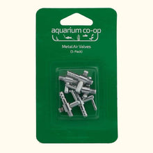 Load image into Gallery viewer, Aquarium Co-Op Air Accessories 5 Pack Individual Metal Air Valves
