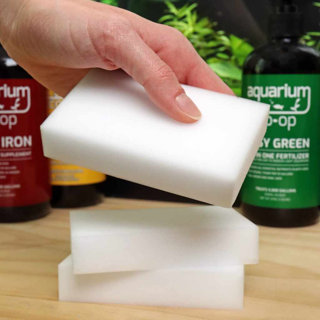cleaning algae from plastic aquarium plants Algae Scrubber