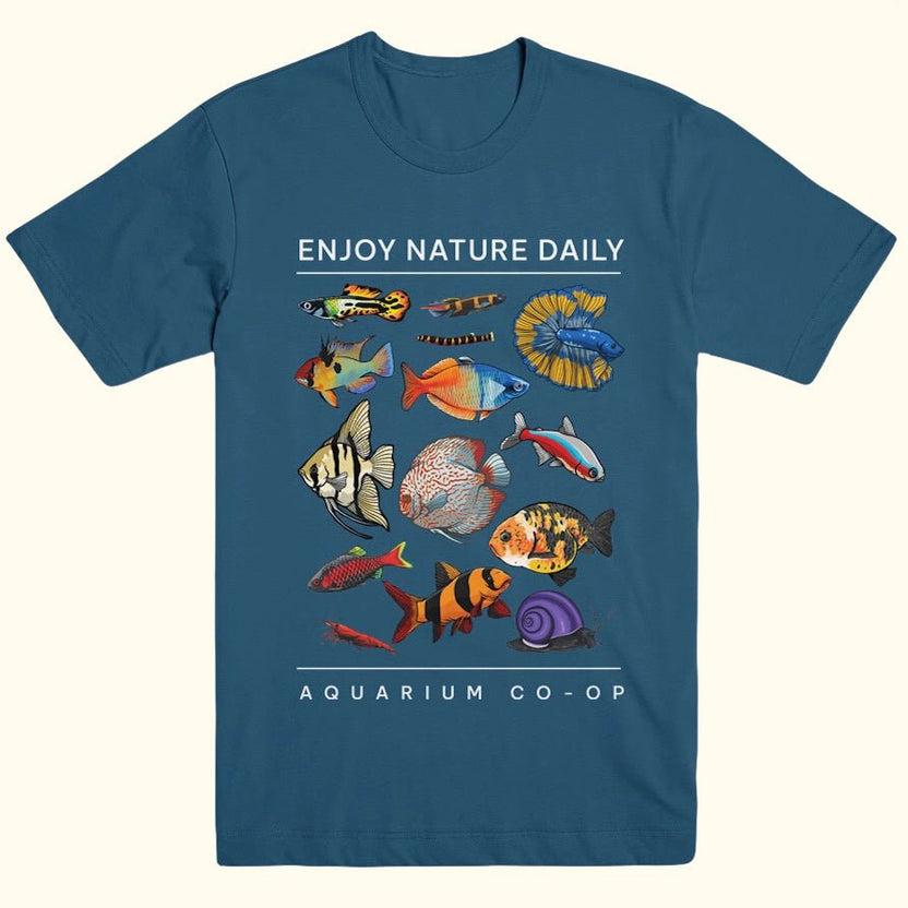 All The Fish T-Shirt | Aquarium Co-Op Clothing Merch
