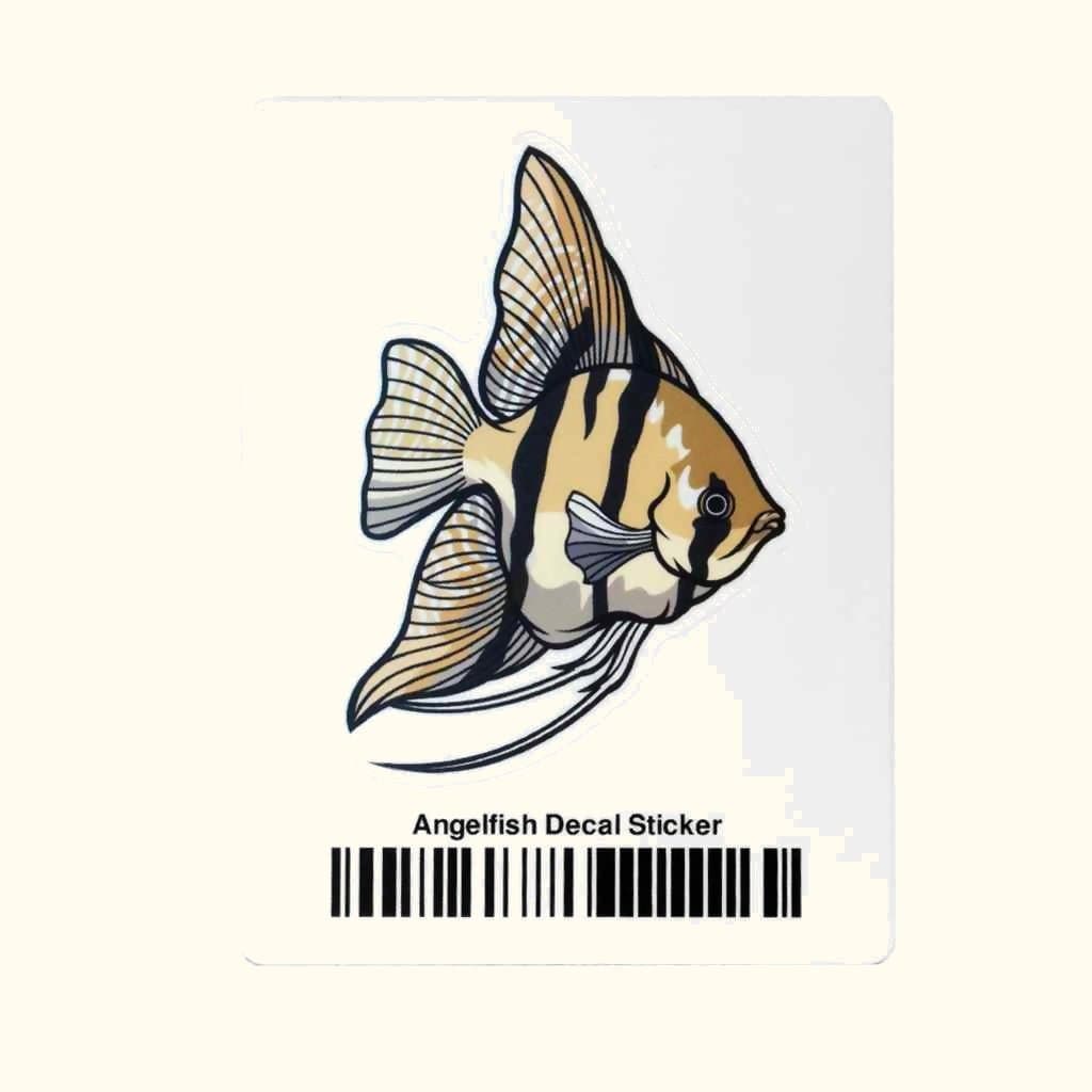 Angelfish Decal Sticker | Freshwater Aquarium Fish Stickers – Aquarium ...