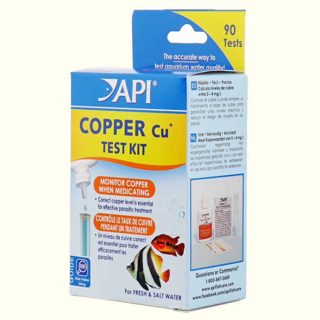 API Copper Test Kit  Freshwater & Saltwater Aquarium Water Test Kit –  Aquarium Co-Op