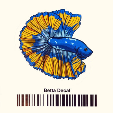 Aquarium Co-Op Merchandise Betta Decal