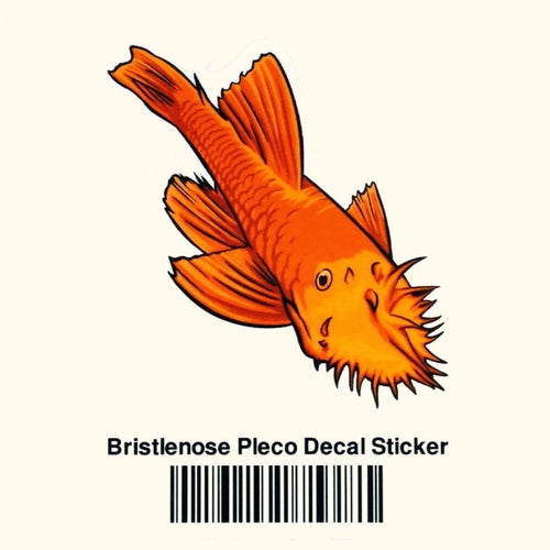 Aquarium Co-Op Merchandise Bristlenose Pleco Decal Sticker