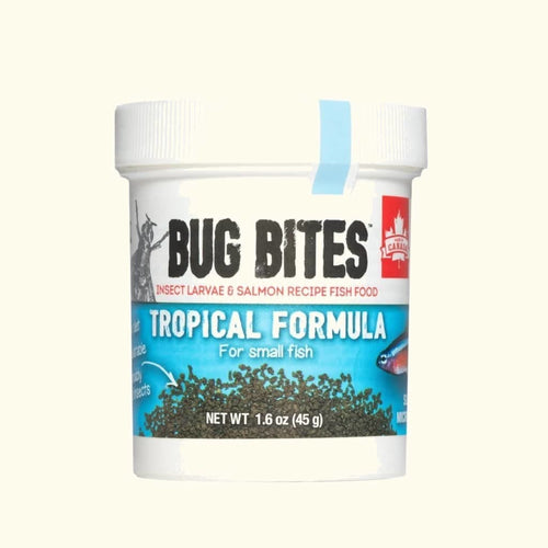 Fluval Fish Food Bug Bites Tropical Formula