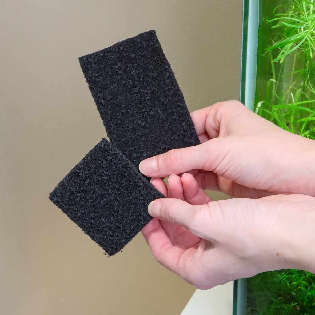 Carbon-Infused Filter Pad  Activated Carbon Pad for Fish Tank Filters –  Aquarium Co-Op