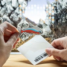 Load image into Gallery viewer, Cardinal Tetra Decal Sticker - Aquarium Co - Op
