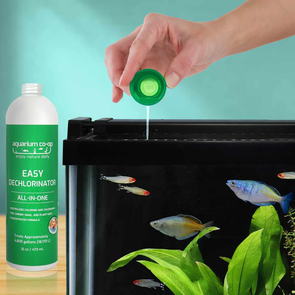 Aquarium Co-Op Easy Dechlorinator | Water Conditioner for Fish Tanks