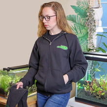 Load image into Gallery viewer, Green Puffer Hoodie - Aquarium Co - Op
