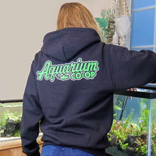 Load image into Gallery viewer, Green Puffer Hoodie - Aquarium Co - Op
