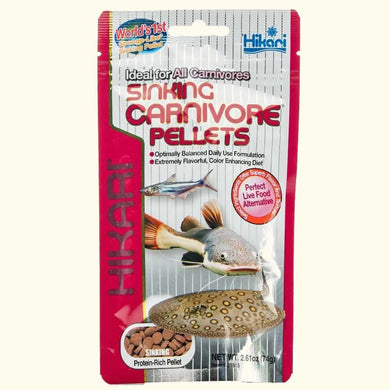 Hikari Fish Food Hikari Sinking Carnivore Pellets