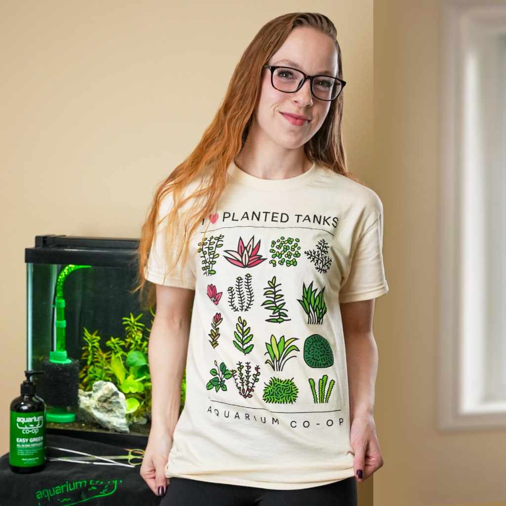 I ❤️ Planted Tanks T-Shirt | Aquarium Co-Op Clothing Merch