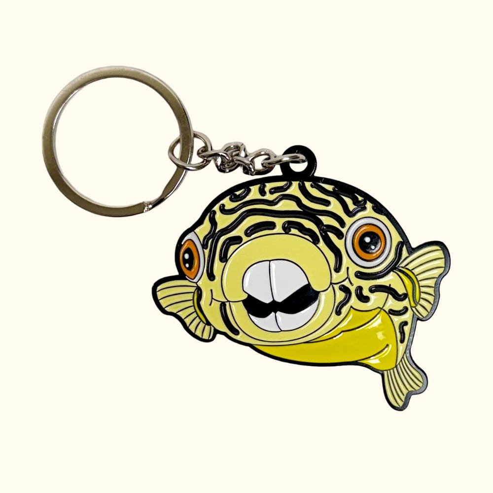 Murphy Mbu Puffer Keychain - Aquarium Co-Op