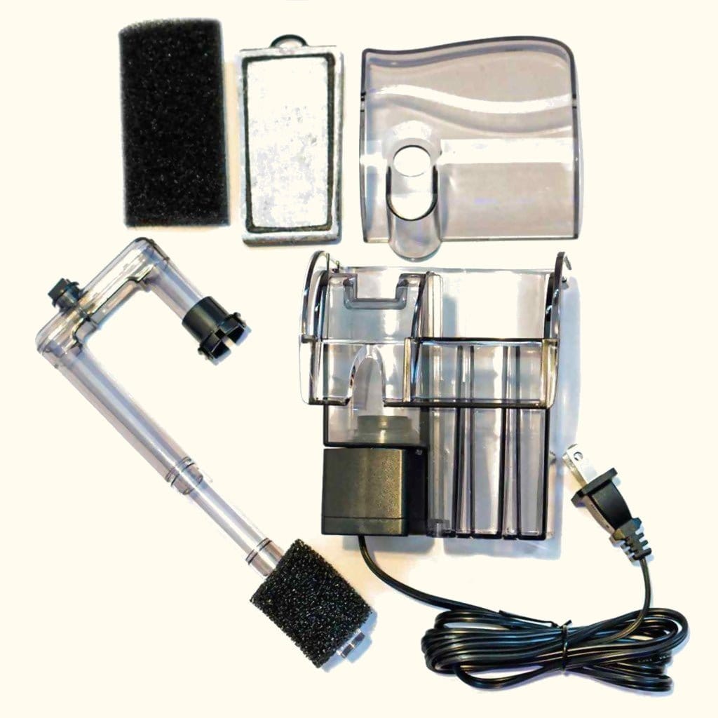 hang on back filter for planted aquarium Finnex Aquarium PF-7 HOB Filter