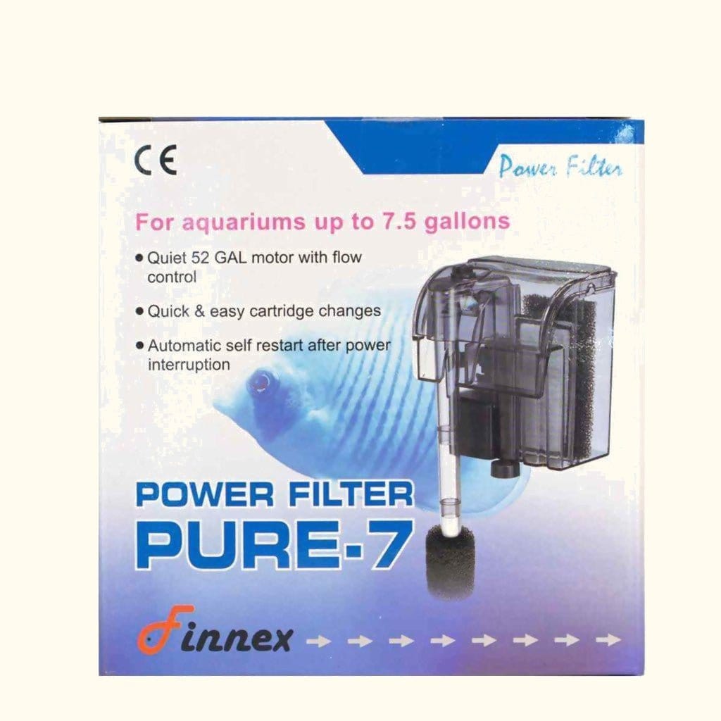 hang on back filter for planted aquarium Finnex Aquarium PF-7 HOB Filter