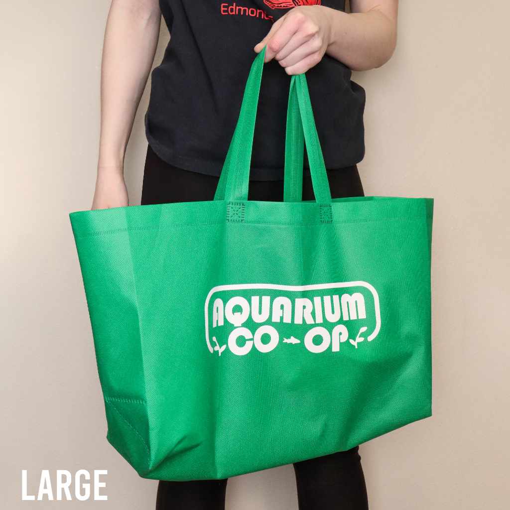 Aquarium Co-op Reusable Shopping Bag | Small and Large Sizes Small