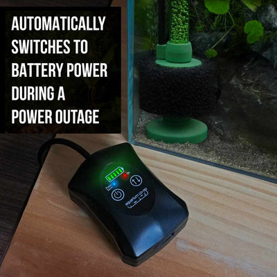 Scratch and Dent Aquarium Co - Op Air Pump with Battery Backup - Aquarium Co - Op