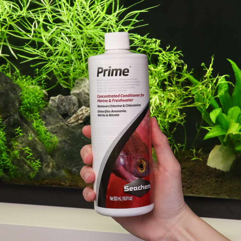 Seachem Prime Water Conditioner Fish Tank Dechlorinator Aquarium CoOp