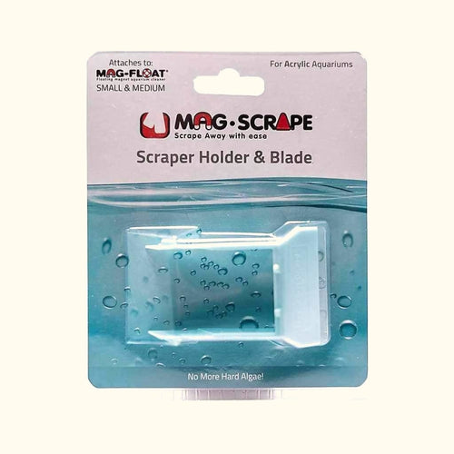Mag-Float Cleaning Supplies Small & Medium Mag Float Scraper Blades Acrylic