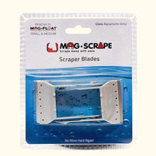 Load image into Gallery viewer, Mag-Float Cleaning Supplies Small &amp;amp; Medium Mag Float Scraper Blades Glass
