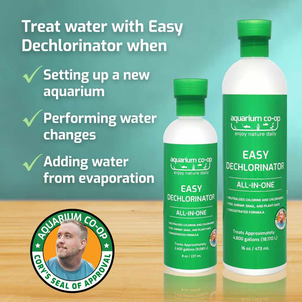 Aquarium Co-Op Easy Dechlorinator | Water Conditioner for Fish Tanks
