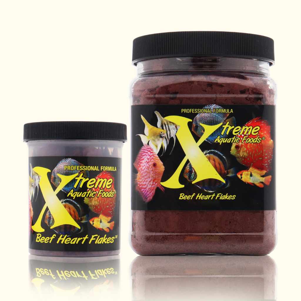 Xtreme Beef Heart Flakes - Aquarium Co - Op
